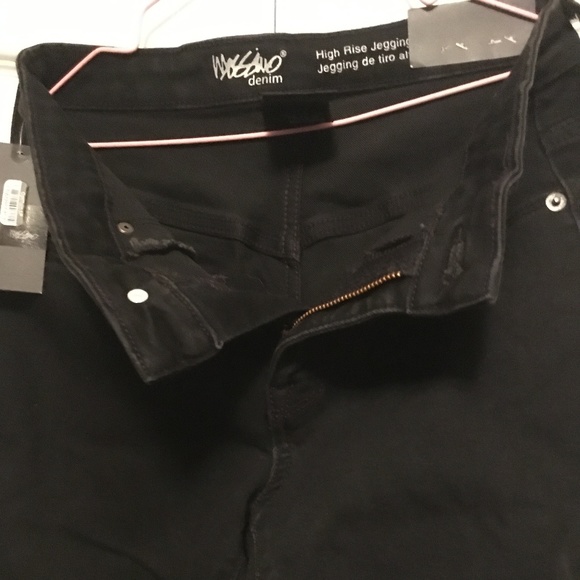 Mossimo High-rise Black Power Stretch Jeggings - Picture 3 of 3